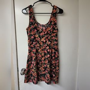 Dress with flowers
